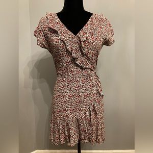 (3 for $50) Gently Worn Ruffle Detail V-Neck MANGO Dress, size 4